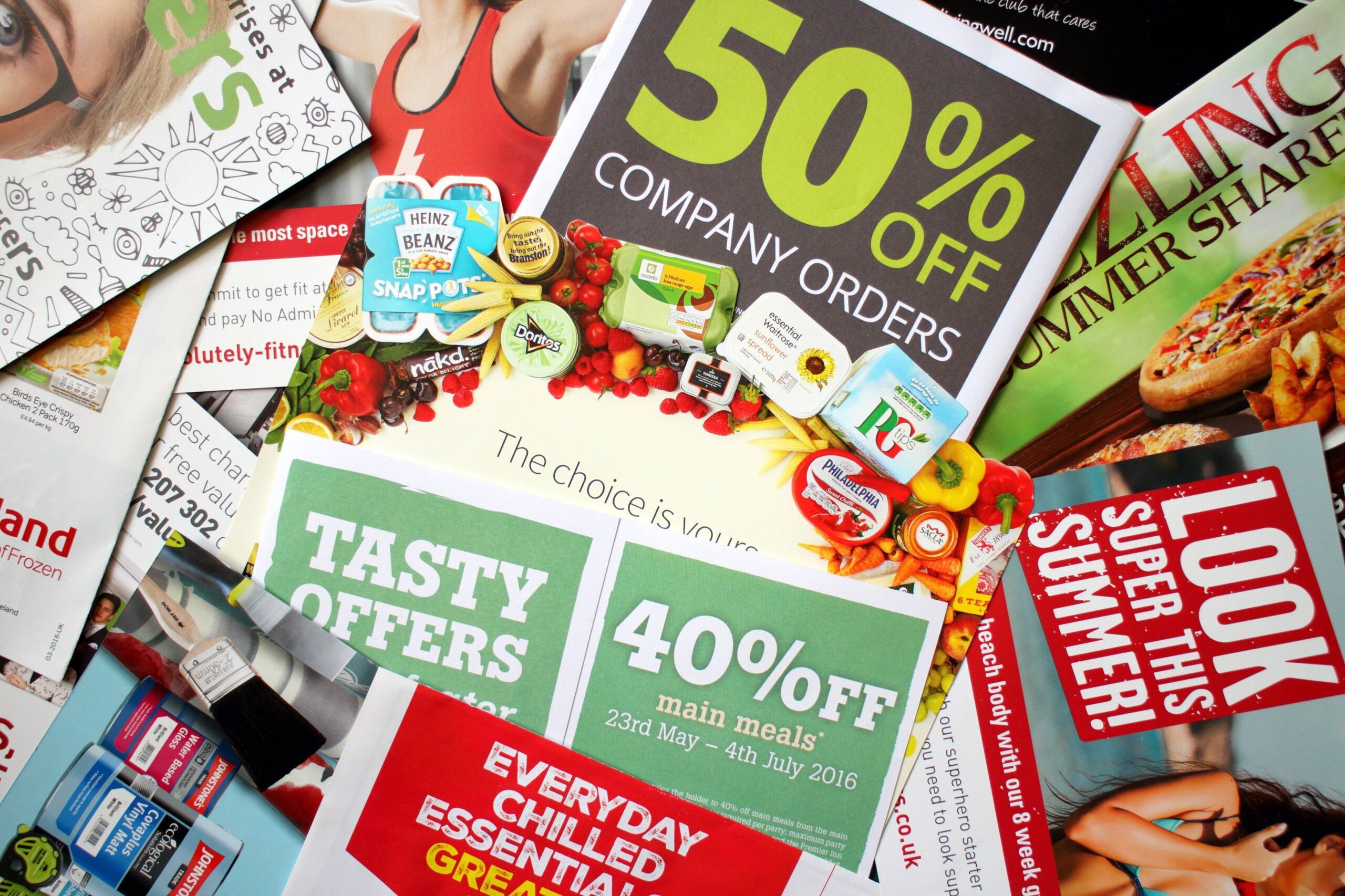 Mailer advertisements