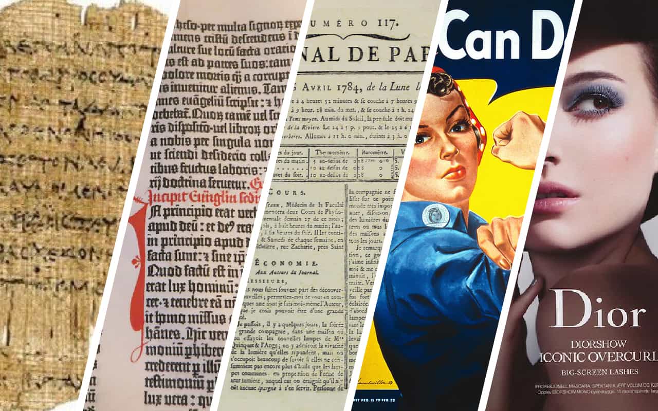 Forms of print media
