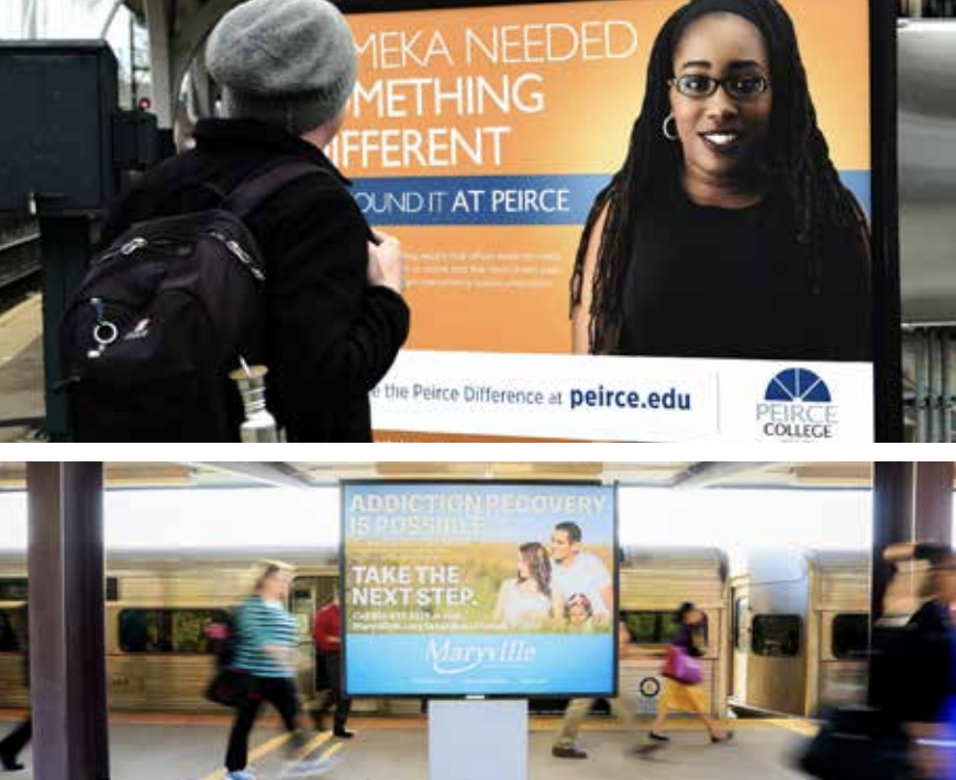 Transit and two sheet advertisements
