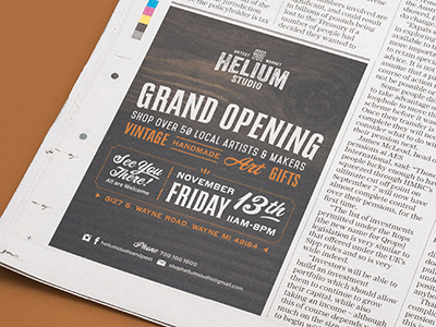 Newspaper advertisement