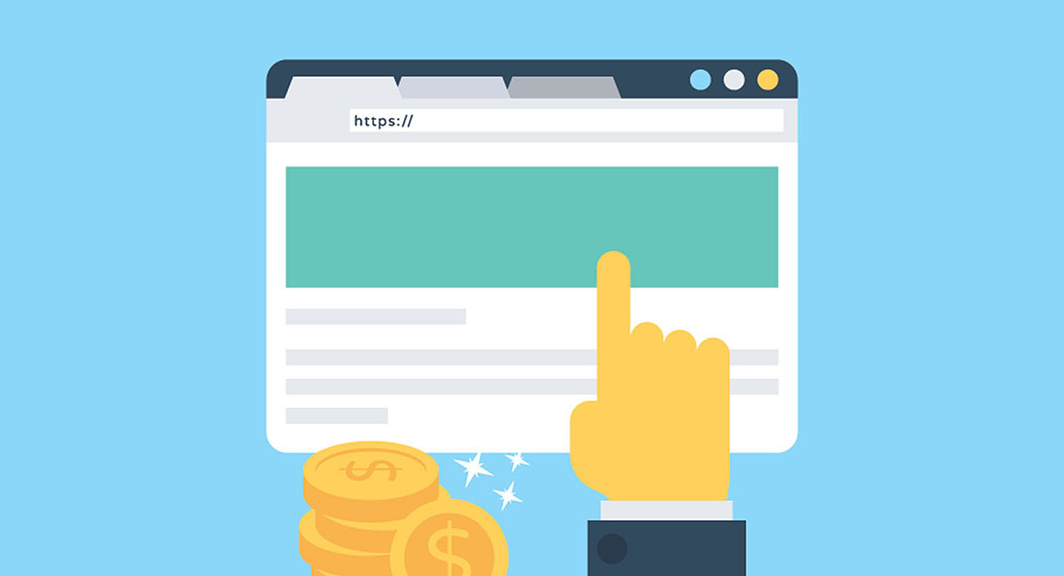 Paid per click advertising